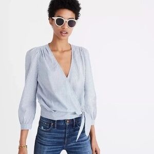 Madewell Wrap Top Size XS
